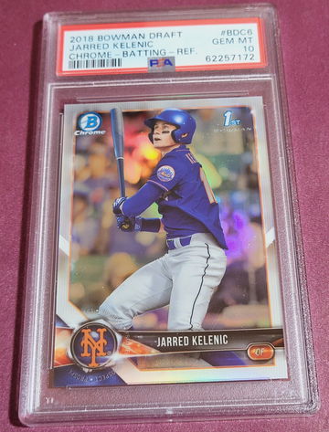 2018 Bowman Draft Jarred Kelenic Refractor PSA 10 RC