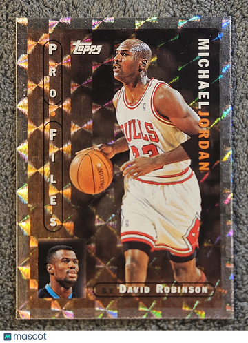 1995 Topps Profiles Michael Jordan #PF-3 Includes Magnetic