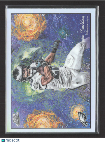 2025 Topps Chrome Starry Night Saquon Barkley #STN-16
