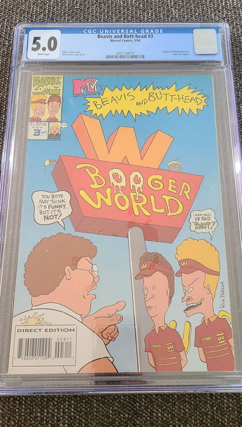 Beavis and Butt-head #3 Marvel Comics 5/94