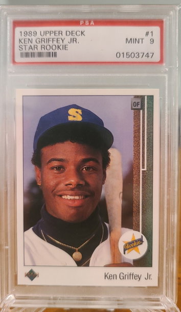 1989 Upper Deck Ken Griffey Jr PSA 9