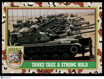 1991 Desert Storm Tanks Take a Strong Hold #40