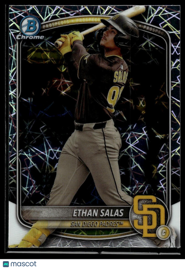 2025 Bowman Chrome Ethan Salas #BCP-169 Prospects Laser