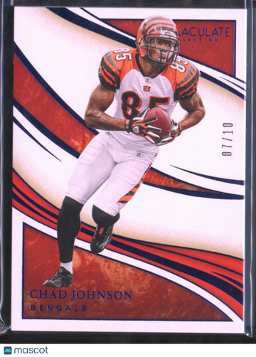 Chad Johnson 2020 Panini Immaculate Collection /10 Cincinnati Bengals