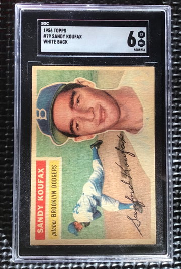 1956 Topps Sandy Koufax 