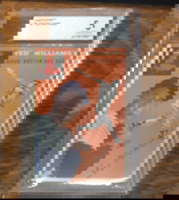 1954 Topps #1 Ted Williams BVG 5 Excellent HOF