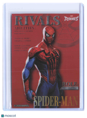 2026 Cardfun Marvel Rivals Eternal Glory Spider-Man #MR-Z-01