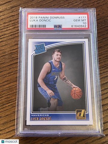 2018 Panini Donruss Luka Doncic #177 Rookie RC PSA 10