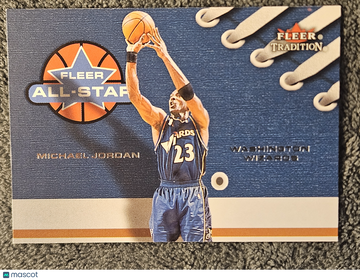 2002 Fleer Tradition All-Star Michael Jordan #4 Magnetic Included