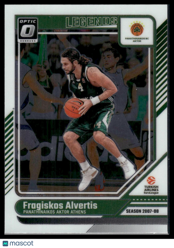2024 Panini Donruss Euroleague Fragiskos Alvertis #183 Optic