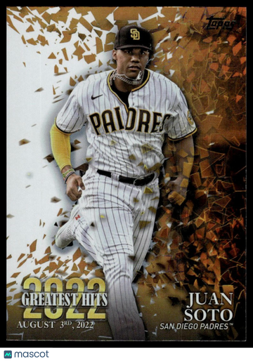 2023 Topps Juan Soto #22GH-24 2022 Greatest Hits