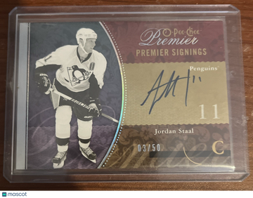 2009-10 O-Pee-Chee Premier - Premier Signings Jordan Staal #PS-JS [None]