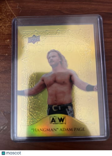 2024 Upper Deck Allure AEW “Hangman” Adam Page #DB-2 Doubloons Insert