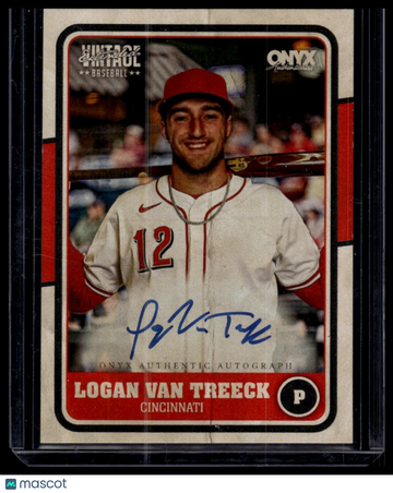 2025 Onyx Vintage Extended Logan Van Treeck #VALOVA Autographs AU
