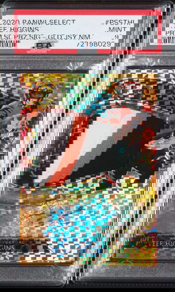 2020 Select Tee Higgins RPA Gold Auto /10 PSA 9 Pop 1 None Higher  Bengals