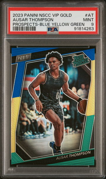2023 Prizm #AT Ausar Thompson NSCC VIP Gold /25 PSA 9