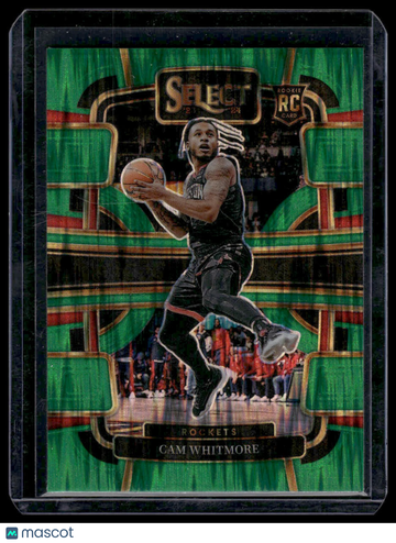 2023-24 Panini Select Cam Whitmore #69 Green Shock Prizms