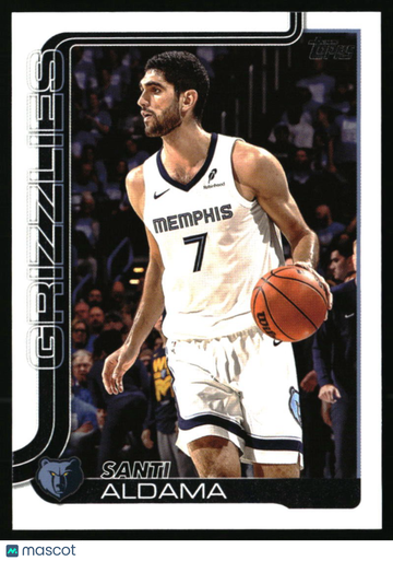 2025-26 Topps Santi Aldama #187 Memphis Grizzlies