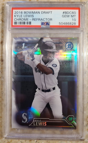 2016 Kyle Lewis Bowman Refractor 