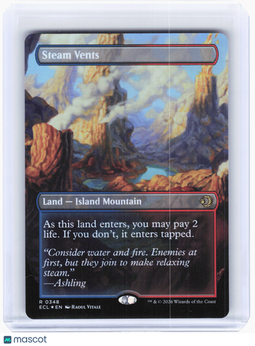 Lorwyn Eclipsed Steam Vents Foil Rare #348