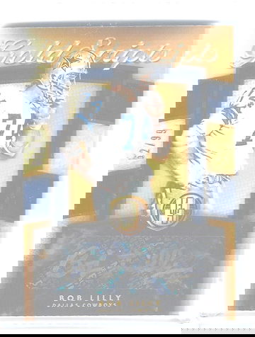 BOB LILLY 2020 GOLD STANDARD GOLD SCRIPTS AUTOGRAPH AUTO #62/99 -COWBOYS!!