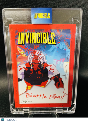 2026 Super Products Keepsake Invincible Battle Beast Character Signagraph Card 8/25 #2