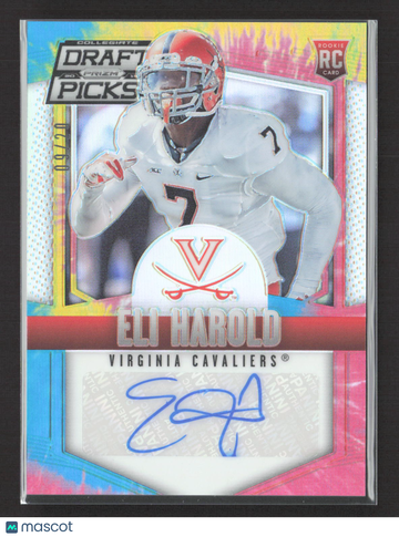 2015 Panini Prizm Collegiate Draft Picks Eli Harold #186 Tie-Dye RC