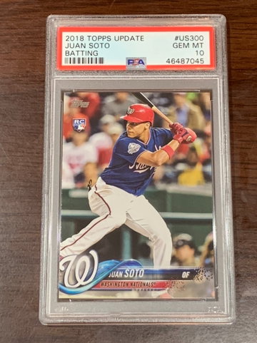 2018 Topps Update Juan Soto PSA 10