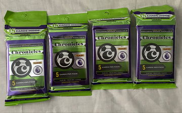 4X 2019-20 Chronicles Soccer Cello Packs