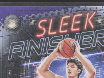 2025 Topps Chrome Sleek Finishers Kon Knueppel #SF-24 Purple /75 RC