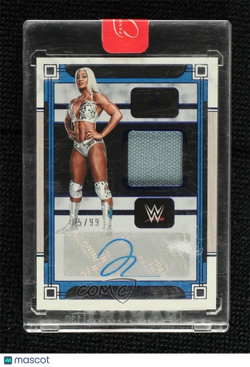 2024 Panini Three Count WWE Jade Cargill #MA-JCG Blue 05/99 Parallel/Variety Memorabilia Insert