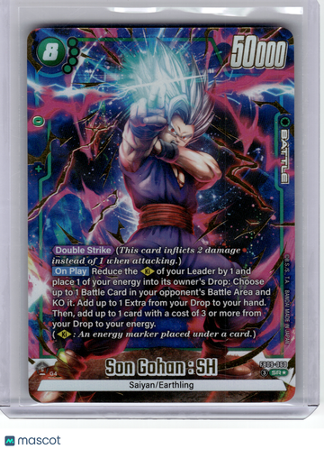 Dual Evolution Son Gohan : SH Foil Super Rare [Alt Art] #FB09-060