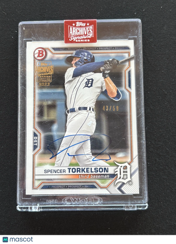 2023 Topps Archives Spencer Torkelson Tiger
