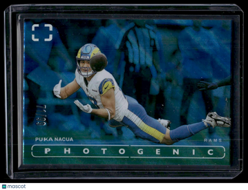 2024 Panini Photogenic Puka Nacua #9 Blue /99