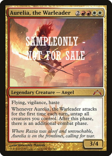 AURELIA, THE WARLEADER GATECRASH #143 MYTHIC