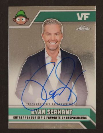 2025 Topps VeeFriends Chrome Entrepreneur Elf Ryan Serhant #EEA-RS Auto