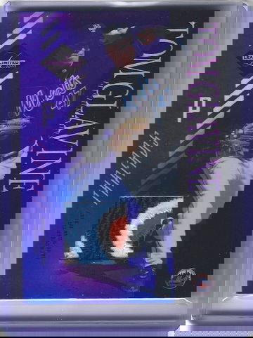 TOM GLAVINE 2003 LEAF LIMITED THREADS LOGO GAME WORN PATCH  #7/25 -METS!!