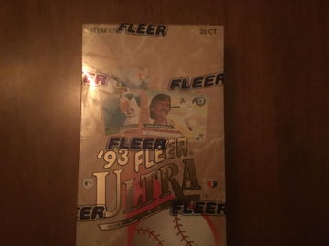 1993 Fleer Ultra hobby box