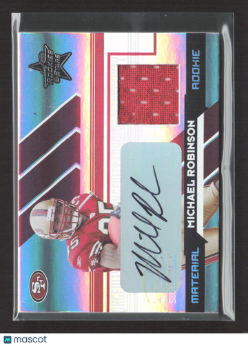 2006 Leaf Rookies & Stars Longevity Michael Robinson #264 Jersey Patch