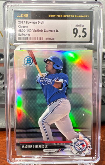 2017 Bowman Draft Chrome Vladimir Guerrero Jr 150 Refractor