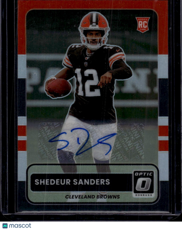 2025 Panini Donruss Optic Shedeur Sanders #3 RC