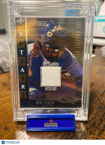 2022 Jersey Fusion Mike Piazza Patch Game Used Swatch