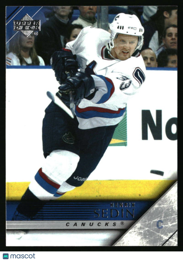 2005-06 Upper Deck Henrik Sedin #430 Vancouver Canucks