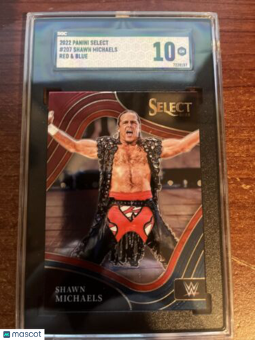 2022 Panini Select WWE - [Base] Shawn Michaels #207 SGC 10