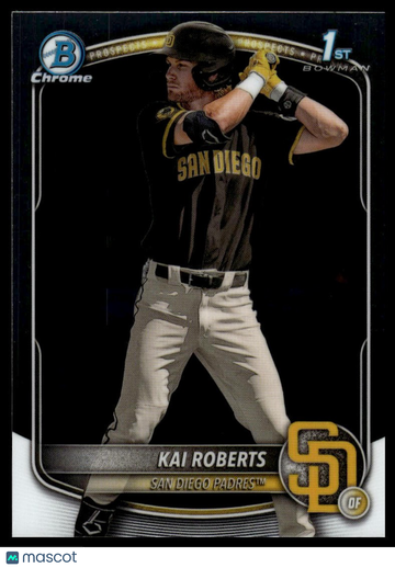 2025 Bowman Chrome Kai Roberts #BCP-182 Bowman Chrome Prospects