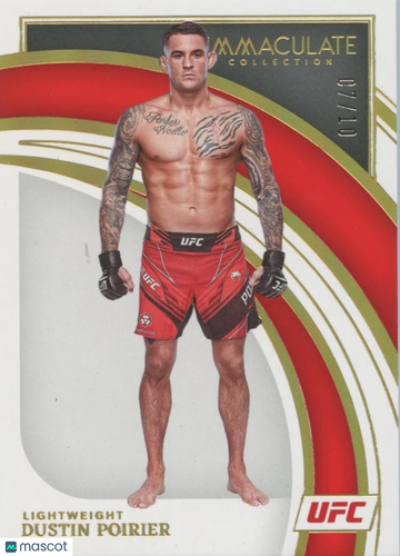 2022 Dustin Poirier Gold 10