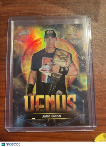 2026 Topps Chrome Cosmic WWE John Cena #PPV-9 Planetary Pursuit Venus Case Hit SSP!