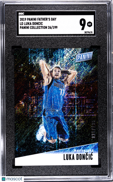 2019 Panini Father's Day Luka Doncic #LD Collection SGC 9