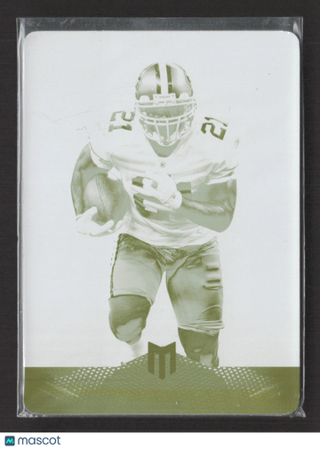 2012 Panini Momentum Frank Gore #9 Yellow Printing Plate Printing Plate