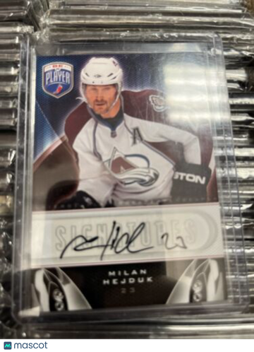 2009-10 Upper Deck Be a Player - Signatures Milan Hejduk #S-HE None Ungraded